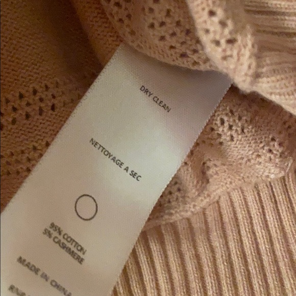 n:PHILANTHROPY deep v-neck back sweater - Picture 5 of 6